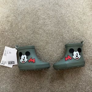 Brand new Mickey Mouse rain boots